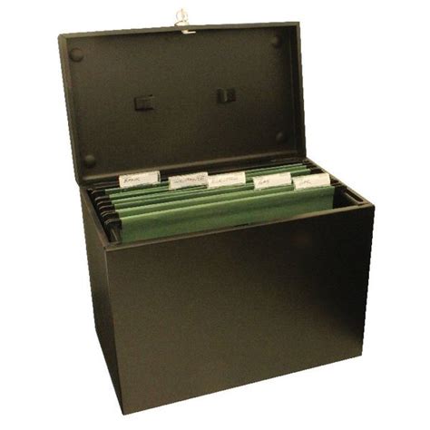 file storage box metal|metal filing box aldi.